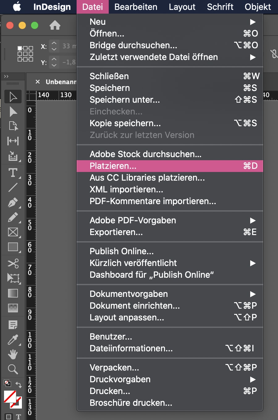 neunpunktzwei Tutorial Text platzieren in Adobe InDesign